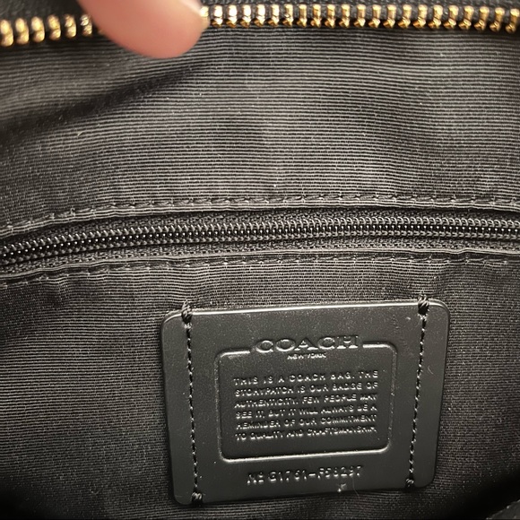 Coach Rowan File Crossbody Signature Monogram Bag Brown - Picture 13 of 15